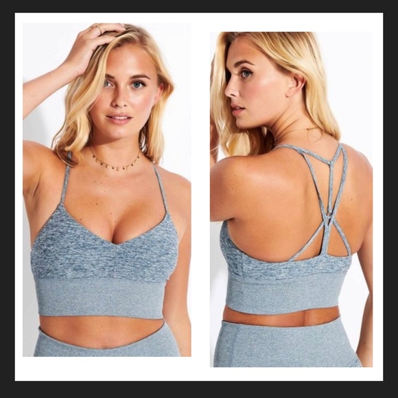 ALO Yoga Other - Alo Lavish Bra Soft Blue Haze Heather